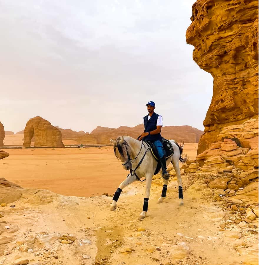 Al-Ula: Guided Horse Riding - The 15-minute safety briefing matters