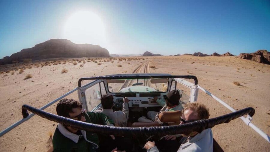 AlUla: Sharaan Nature Reserve - Rock Formations and Wide Desert Views