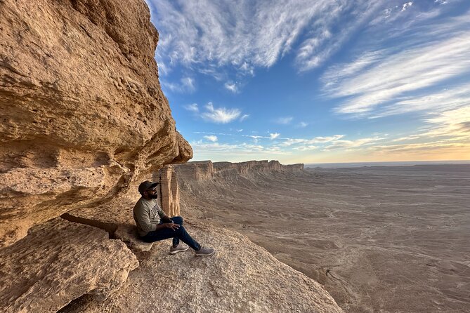Edge of The World Riyadh with Camel Ride ,Bat Cave Visit & Dinner - Bin Rasheed Cave adds darkness and mystery