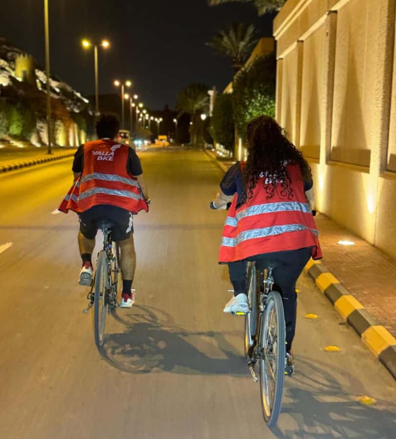 Evening Bike Tour in Wadi Hanifah - The first stretch: finding your rhythm on the trail