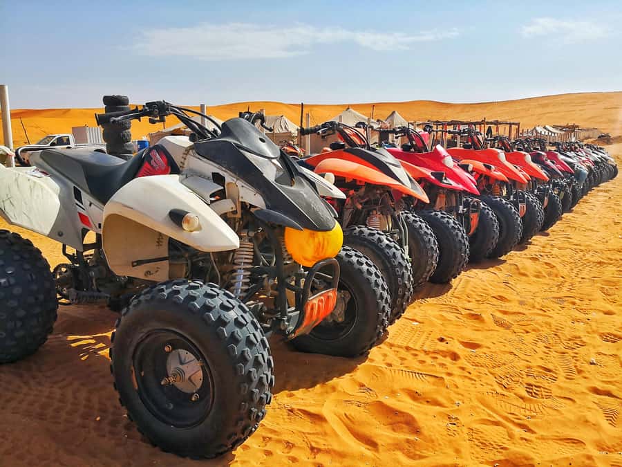 From Riyadh: Desert ATV Quad Bike Tour with Camel Ride - From Riyadh streets to open desert