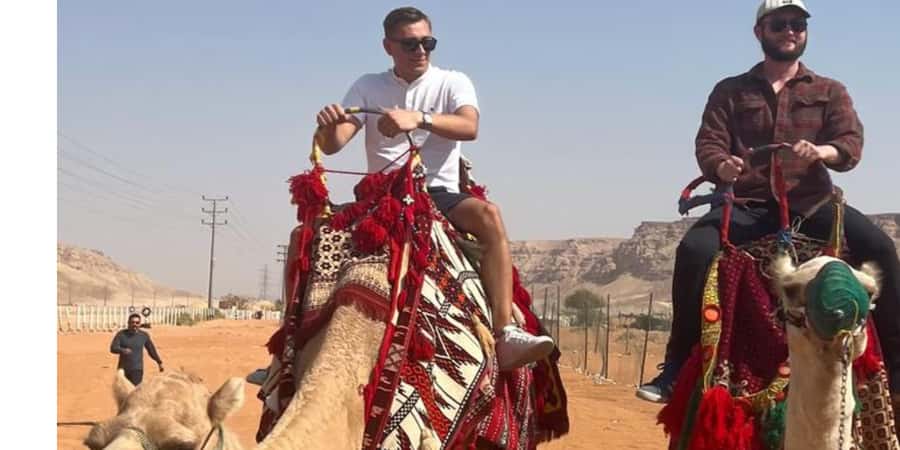 From Riyadh: Desert ATV Quad Bike Tour with Camel Ride - Tea, Arabic coffee, and a small desert pause