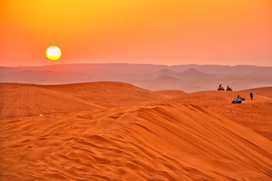 From Riyadh: Desert ATV Quad Bike Tour with Camel Ride - The camel ride changes the mood
