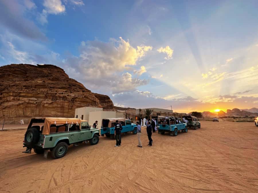 Hegra Tour: AlUla’s No.1 Haven For Nature, Wildlife Lovers - Riding through Hegra National Park