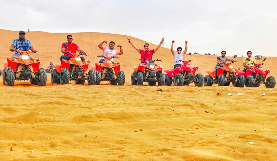 Red Sand Adventure Riyadh (Quad Biking,Camel Ride,Heritage) - A look at old Arab buildings near Muzahmiyah