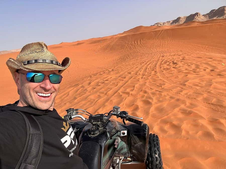 Red Sand: Dunes ATV, + Camel Ride + sandboarding - Key points at a glance