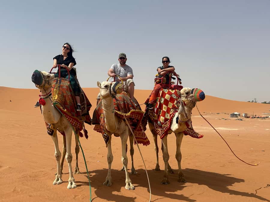 Red Sand: Dunes ATV, + Camel Ride + sandboarding - Reaching Riyadh’s red dunes