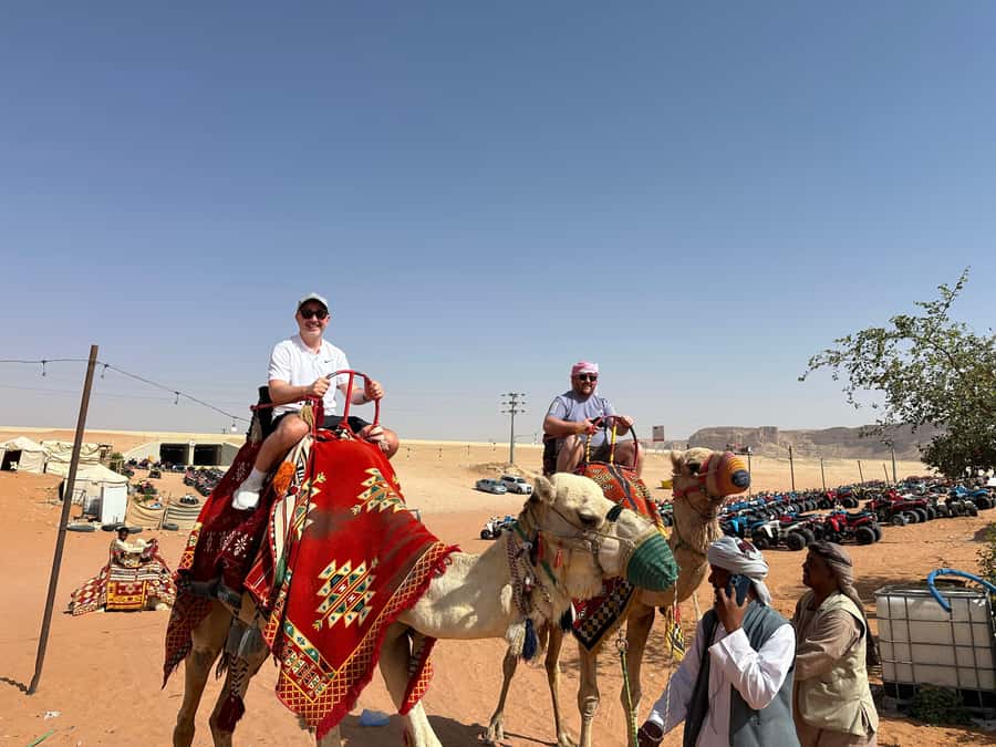 Red Sand: Dunes ATV, + Camel Ride + sandboarding - Sandboarding on soft, hot sand
