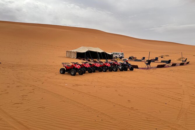 Red Sand Dunes Tour with Camel Ride ,Quad Biking, Heritage House - Sunset on the red sand