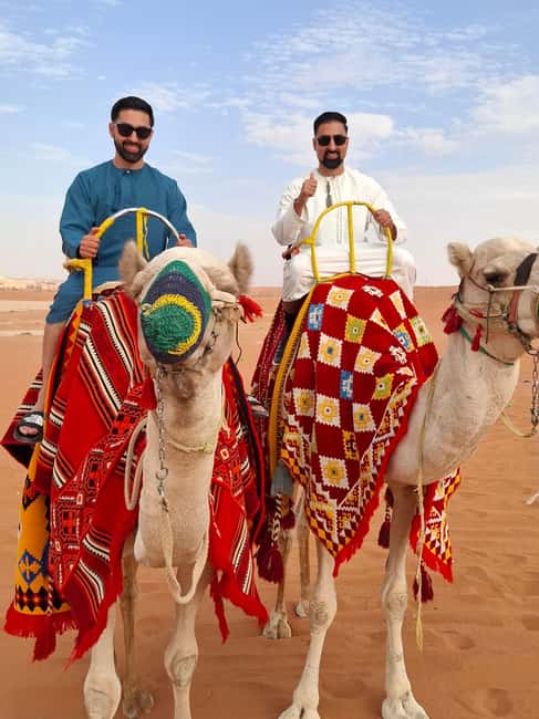 Riyadh: Desert Sand Dunes (VIT-Qude bike + Camel Ride) - What the $140 price really covers