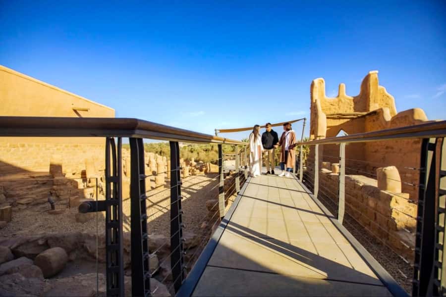 Riyadh : Diriyah Historic - Hanifa Valley and the setting around Diriyah