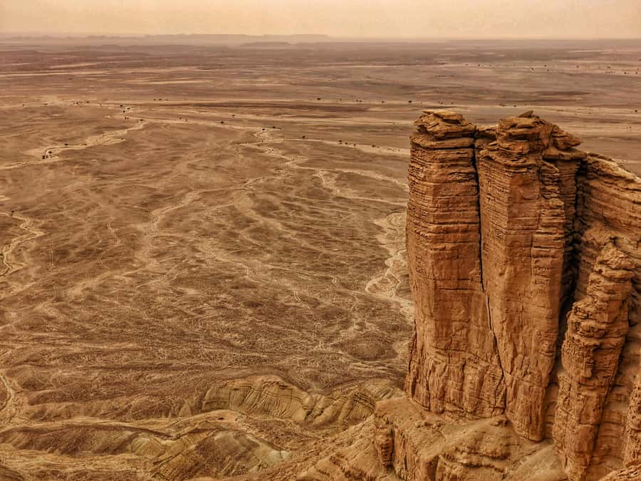 Riyadh: Edge of the World Private Guided Tour with dinner - Photography at the Najd Plateau