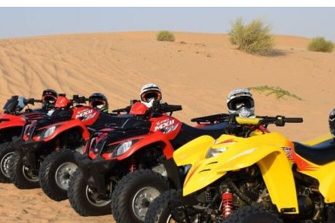 Riyadh Quad Biking Tour with Camel Ride - Red sand and open desert outside Riyadh