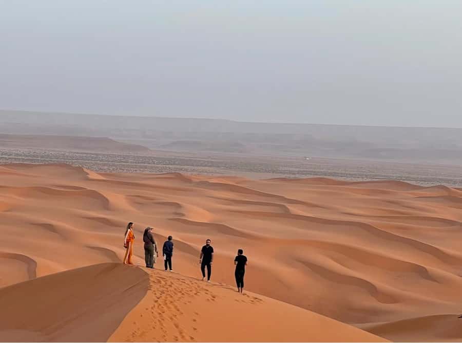 Riyadh: Red Sand Dunes (Safari trip) - Dune bashing across the red sand