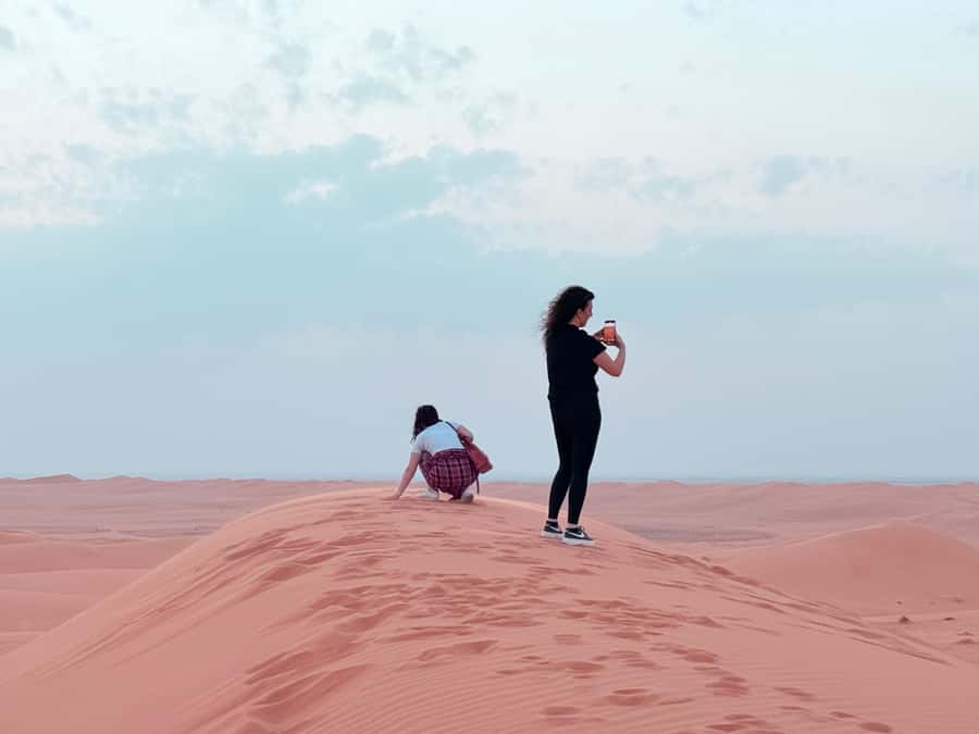 Riyadh: Red Sand Dunes (Safari trip) - Sunset, tea, and dinner under the stars