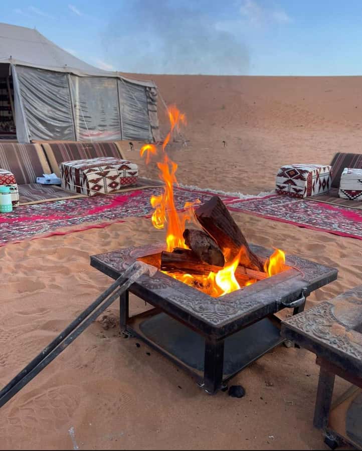 Riyadh: Red Sand Dunes (Safari trip) - Camels and a glimpse of desert life
