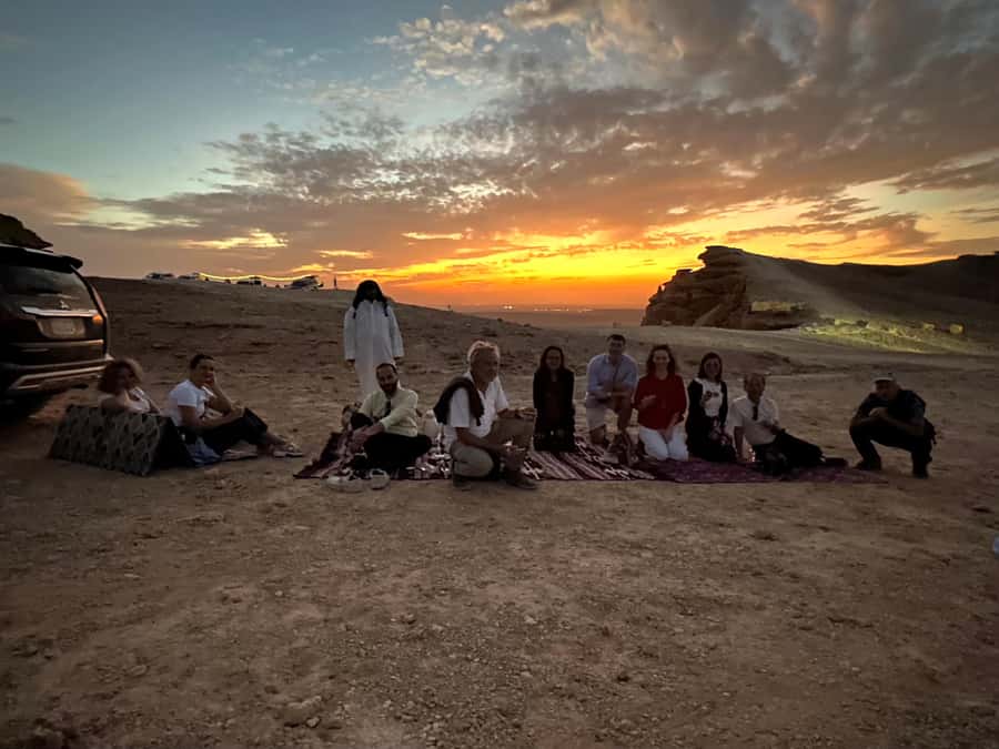 Riyadh Sunset Edge of the World & Deer Reserve 4WD Adventure - A short look at the Arabian gazelle reserve