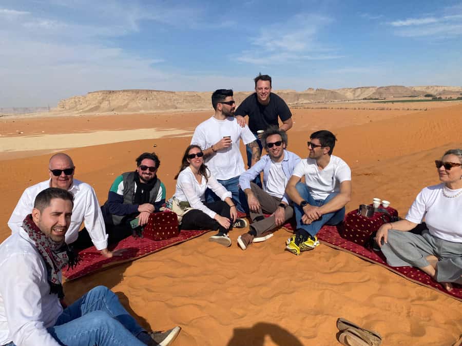 VIP Red Dunes: Camel, Quads, Private Tour & Coffee - Leaving Riyadh for the Al Thumama dunes